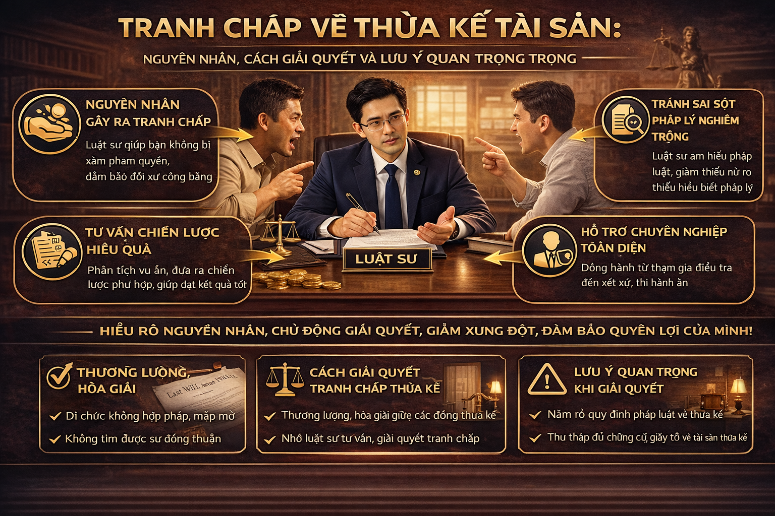 tranh chấp về thừa kế tài sản 