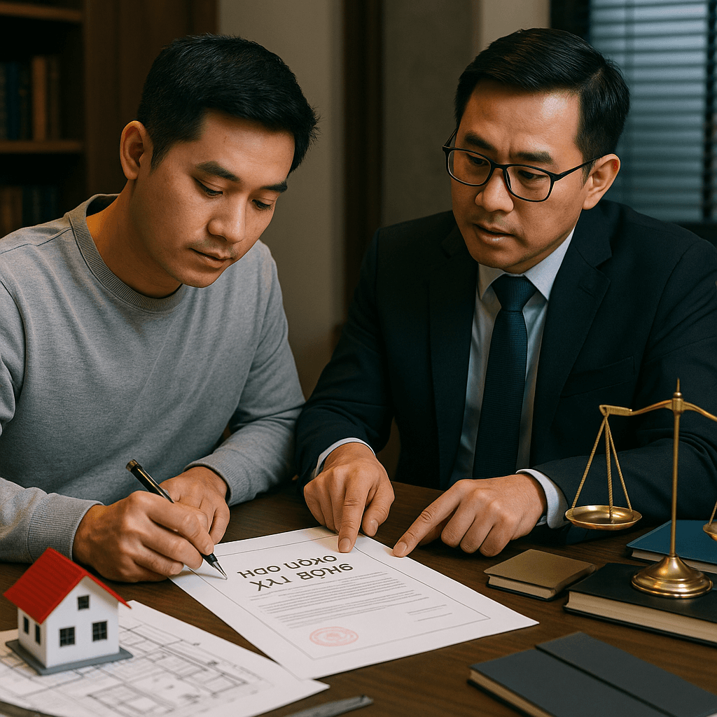 hợp đồng xây dựng nhà ở