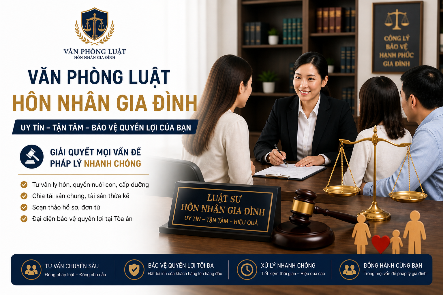 Văn Phòng Luật Hôn Nhân Gia Đình Uy Tín – Giải Quyết Mọi Vấn Đề Pháp Lý Nhanh Chóng
